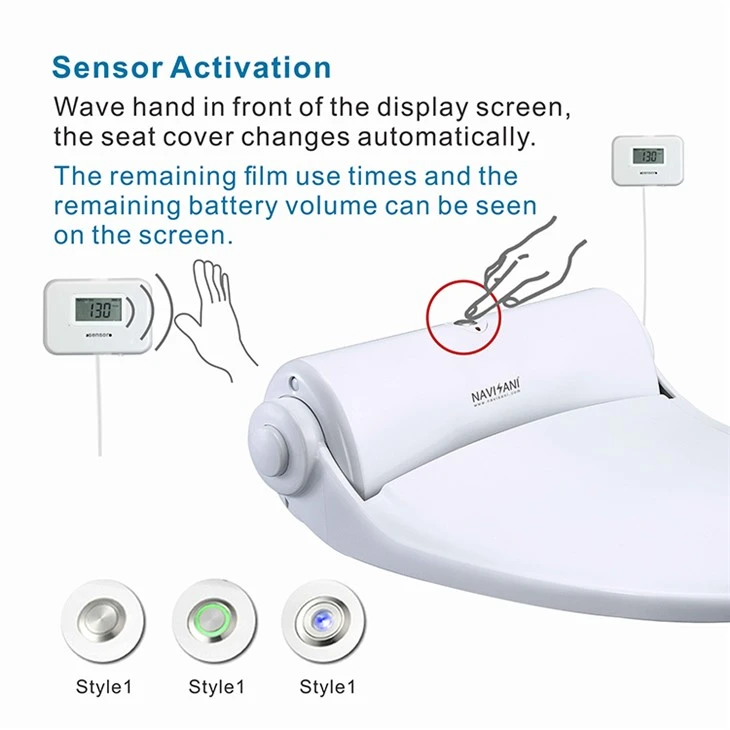 automatic toilet seat